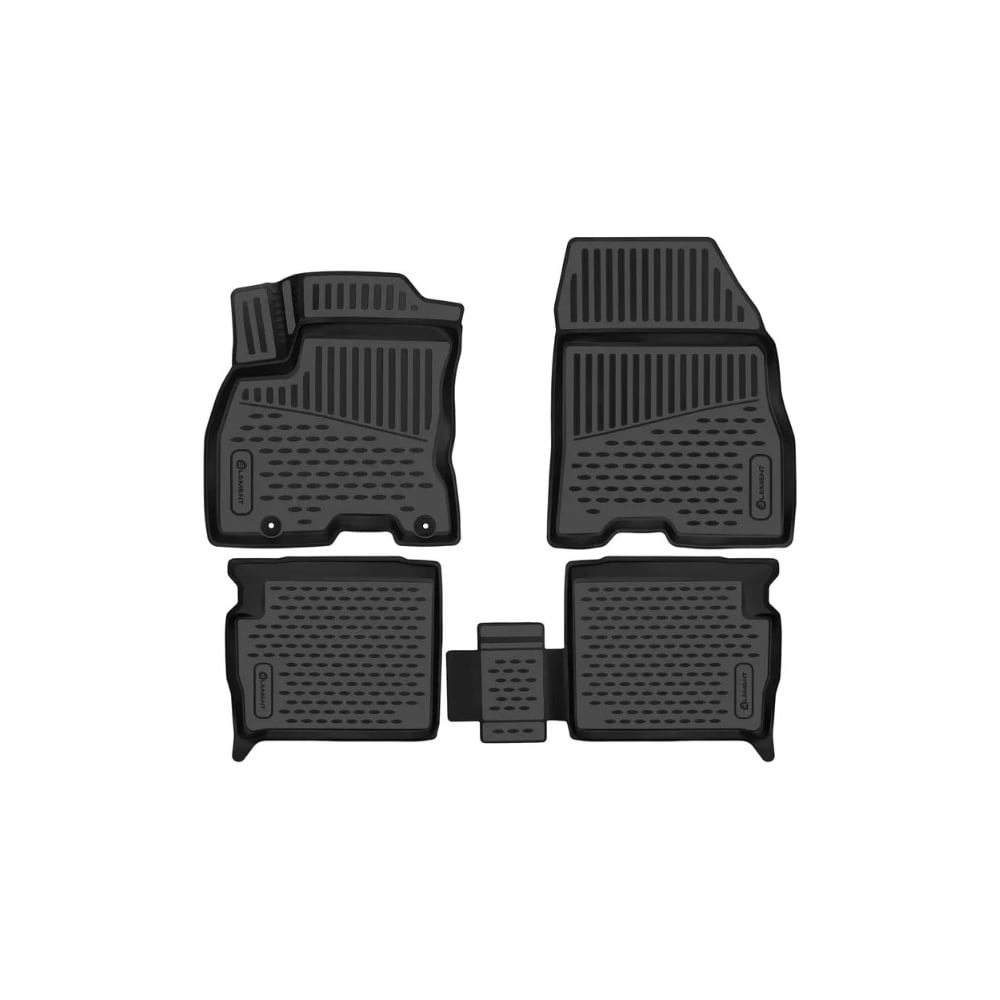 Изображение товара Коврики в салон Element 3D для EVOLUTE i-Pro 2022 4 шт полиуретан черный