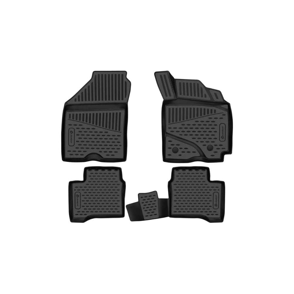 Изображение товара Коврики в салон Element 3D для Suzuki Swift 2016-н.в черный 4 шт полиуретан