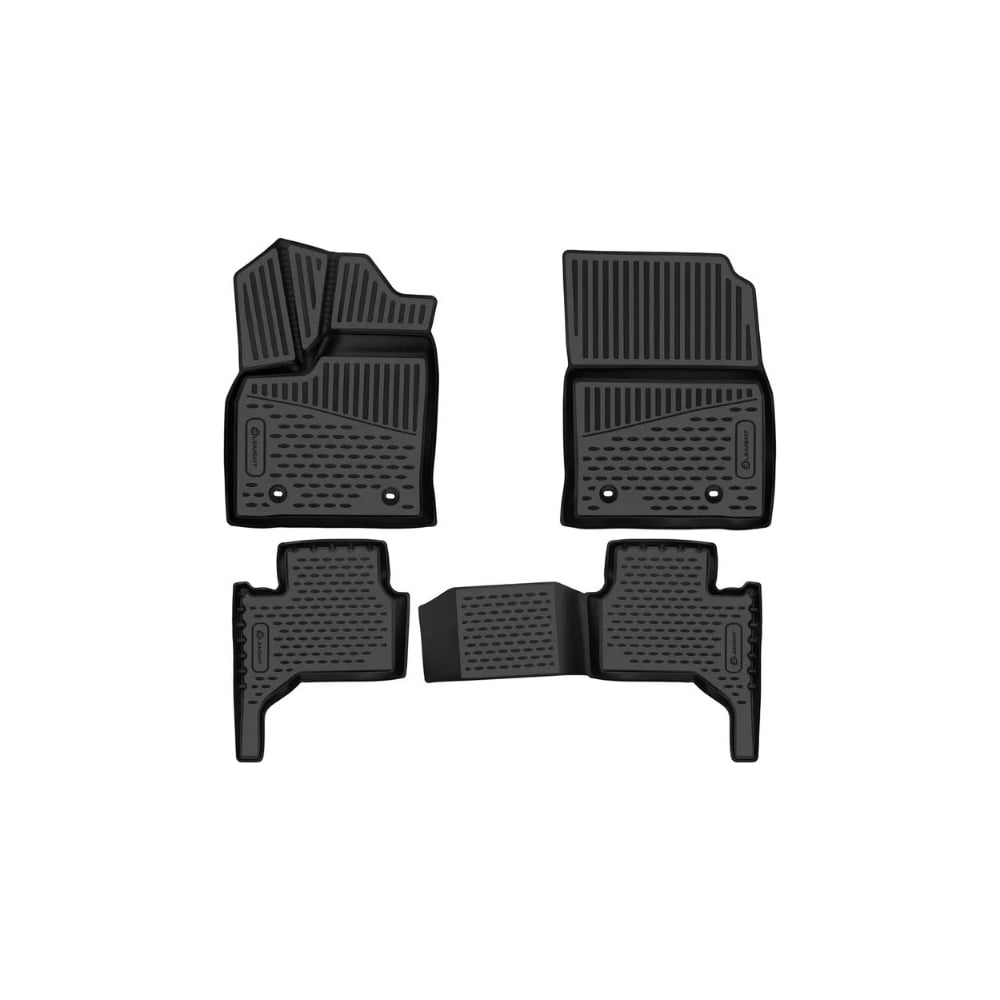 Изображение товара Коврики в салон Element 3D для Lexus LX 600 2021+ полиуретан цельные с бортиками черные