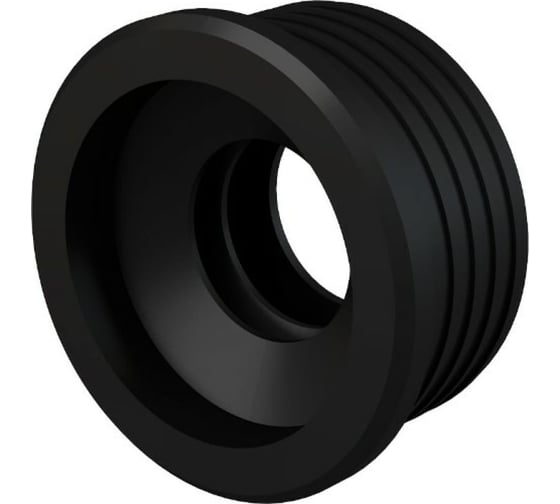 Изображение товара Переходная манжета RTP вк резина, 32/50, черный 41155