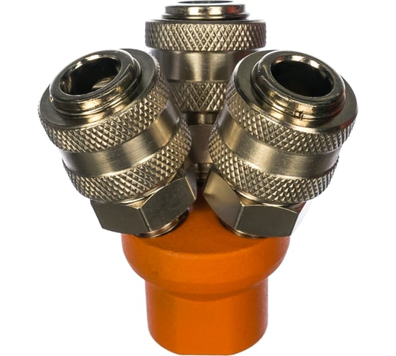 Изображение товара Переходник 3 F * F 1/4 дюйма Кратон 3 01 03 011