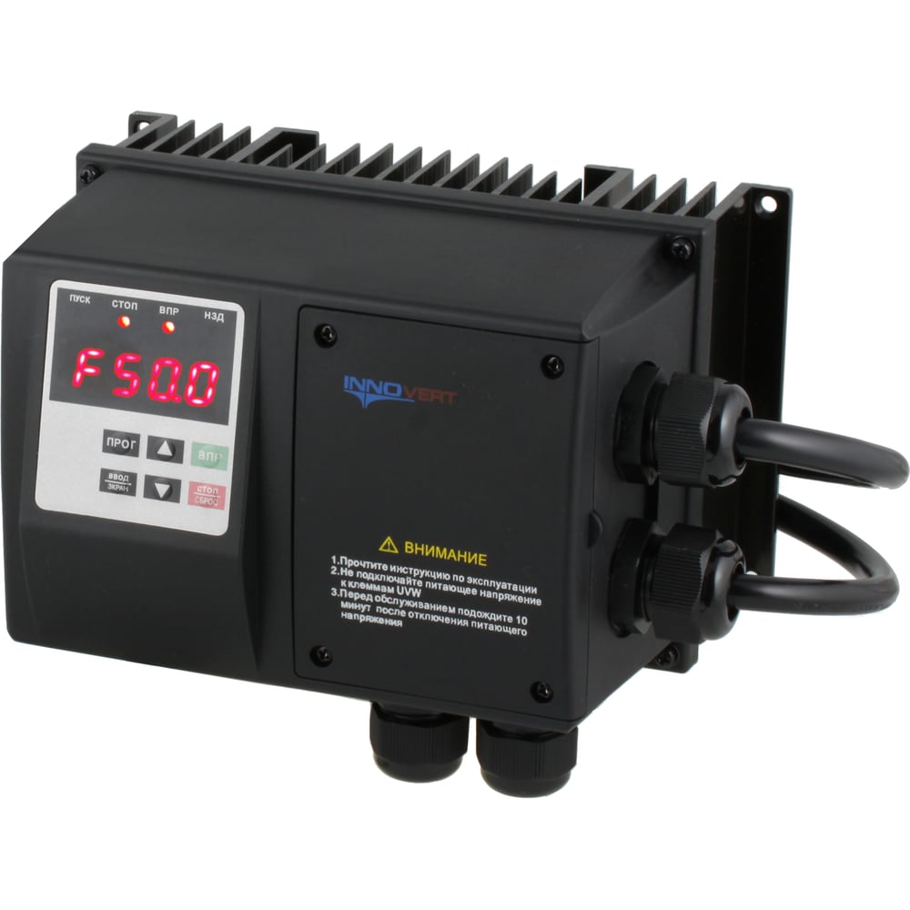 Изображение товара INNOVERT IP65 частотный преобразователь 0,75 кВт, 5А, 220В, RS-485