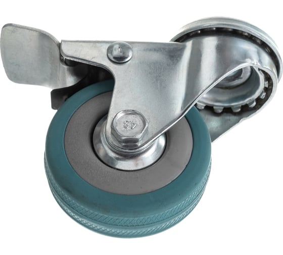 Изображение товара Колесо аппаратное поворотное под болт с тормозом Longway SChgb 25