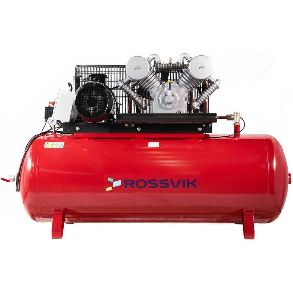 Изображение товара Поршневой компрессор Rossvik 1700 л/мин, 10 бар, 500 л, 11 кВт