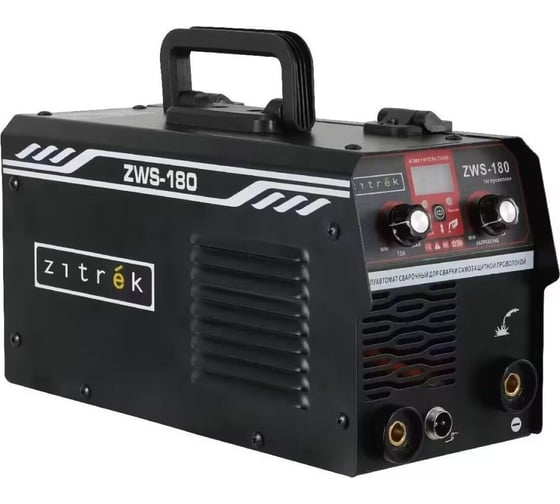 Изображение товара Сварочный полуавтомат Zitrek ZWS-180, MIG/MAG без газа, 180А 051-4685