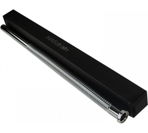 Изображение товара Гибкий сифон MAGDRAIN из нерж. стали (850mm, хромированный) PW 02 G
