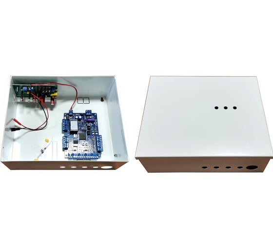 Изображение товара Контроллер Gate-8000-ethernet-ups1 -8000-ethernet в корпусе с одним ибп 12В/1А и местом под акб 12В/7Ач  4008002