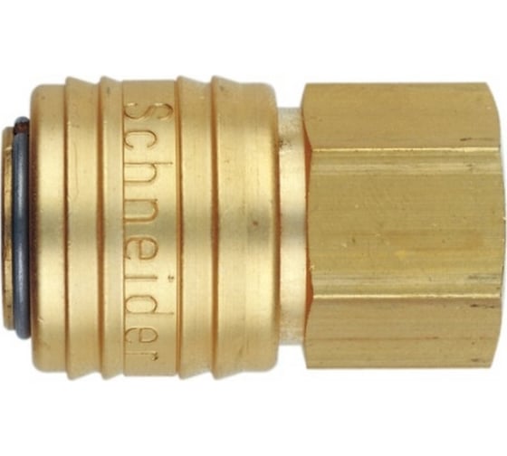 Изображение товара Соединение быстроразъемное брс муфта NW 7.2 с резьбой 1/4 внутренняя, 5 шт Schneider Airsystems DGKE700004-5