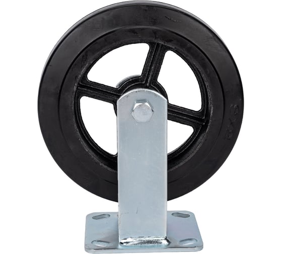 Изображение товара Колесо большегрузное обрезиненное неповоротное Longway FCD80