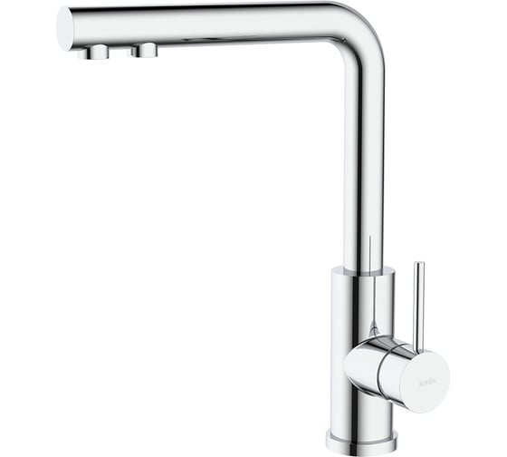 Изображение товара Смеситель для кухни IDDIS с фильтром, хром, rule RULSBLFi05