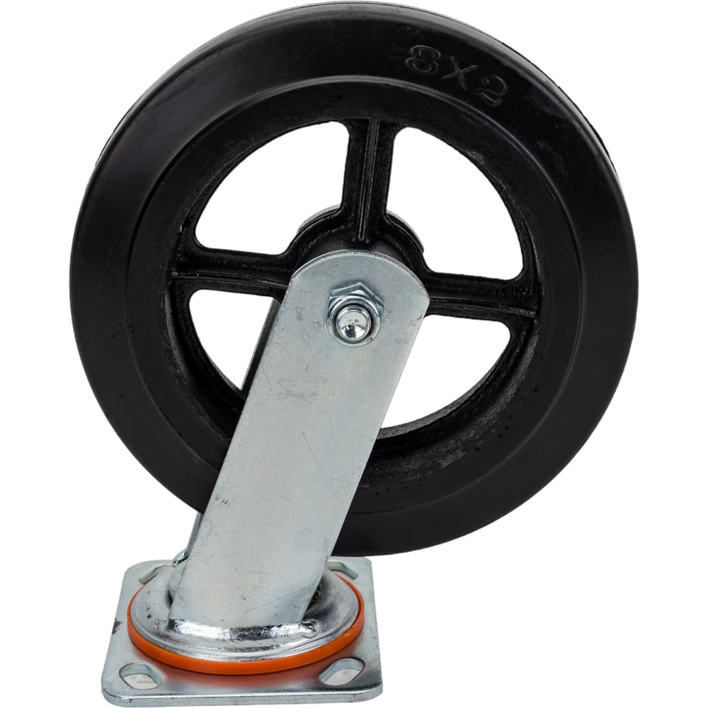 Большегрузное обрезиненное поворотное колесо Longway большегрузное обрезиненное поворотное колесо longway