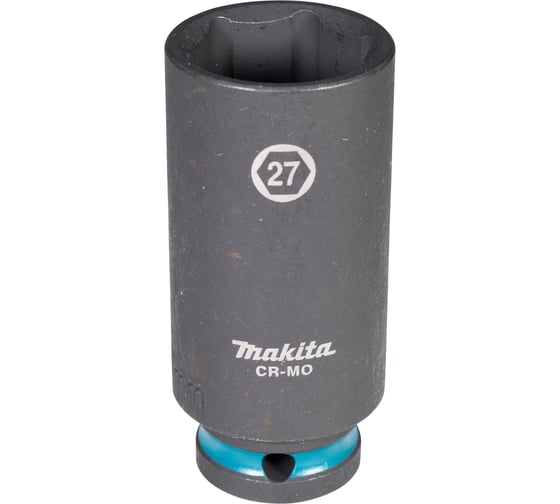 Изображение товара Головка ударная удлиненная торцовая Impact Black 27x81.5 мм, 1/2"DR Makita E-16536