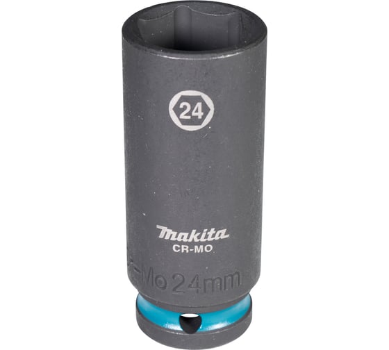 Изображение товара Головка ударная удлиненная торцовая Impact Black 24x81.5 мм, 1/2"DR Makita E-16520
