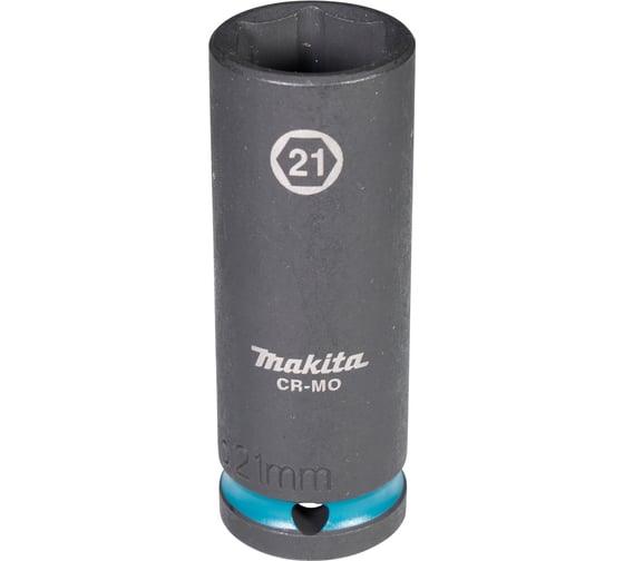 Изображение товара Головка ударная удлиненная торцовая Impact Black 21x81.5 мм, 1/2"DR Makita E-16508