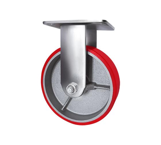 Изображение товара Колесо большегрузное полиуретановое неповоротное Longway FCP80