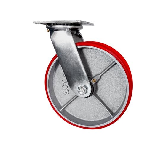 Изображение товара Колесо большегрузное полиуретановое поворотное Longway SCP63