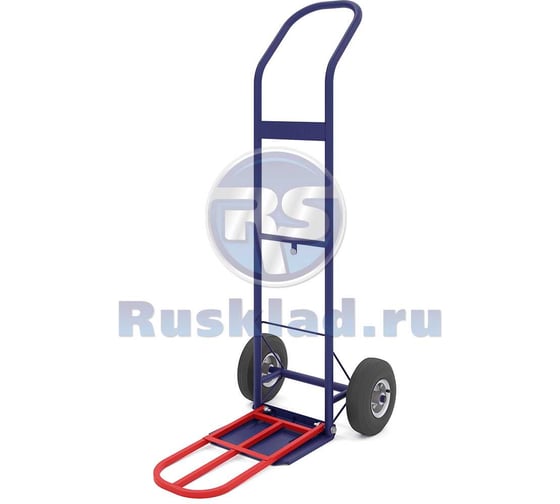 Изображение товара Тележка RUSKLAD грузовая КГ 150 П с литыми колёсами КГ 150 П литые