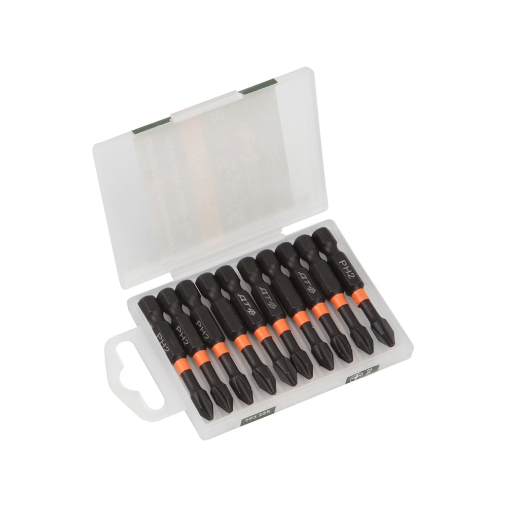 Изображение товара Набор ударных бит Дело Техники 1/4'' PH2 50 мм 10 шт
