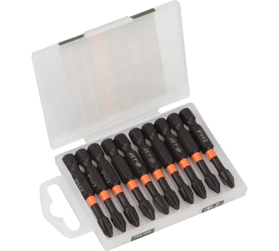 Изображение товара Бита ударная Дело Техники 1/4", PH2 × 50 мм, 10шт. 793225