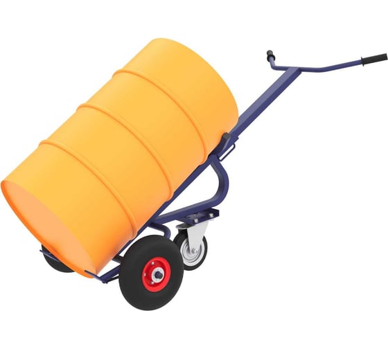 Изображение товара Тележка для бочек RUSKLAD КБ 1 с пневматическими колёсами КБ 1 пневмо