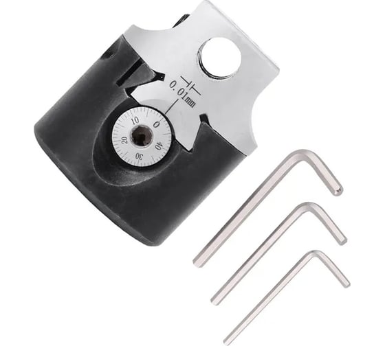 Изображение товара Головка расточная F1-12 (диапазон расточки: 10-125 мм, присоединительная резьба: UNEF 1 1/2"-18) SOVIS 12626