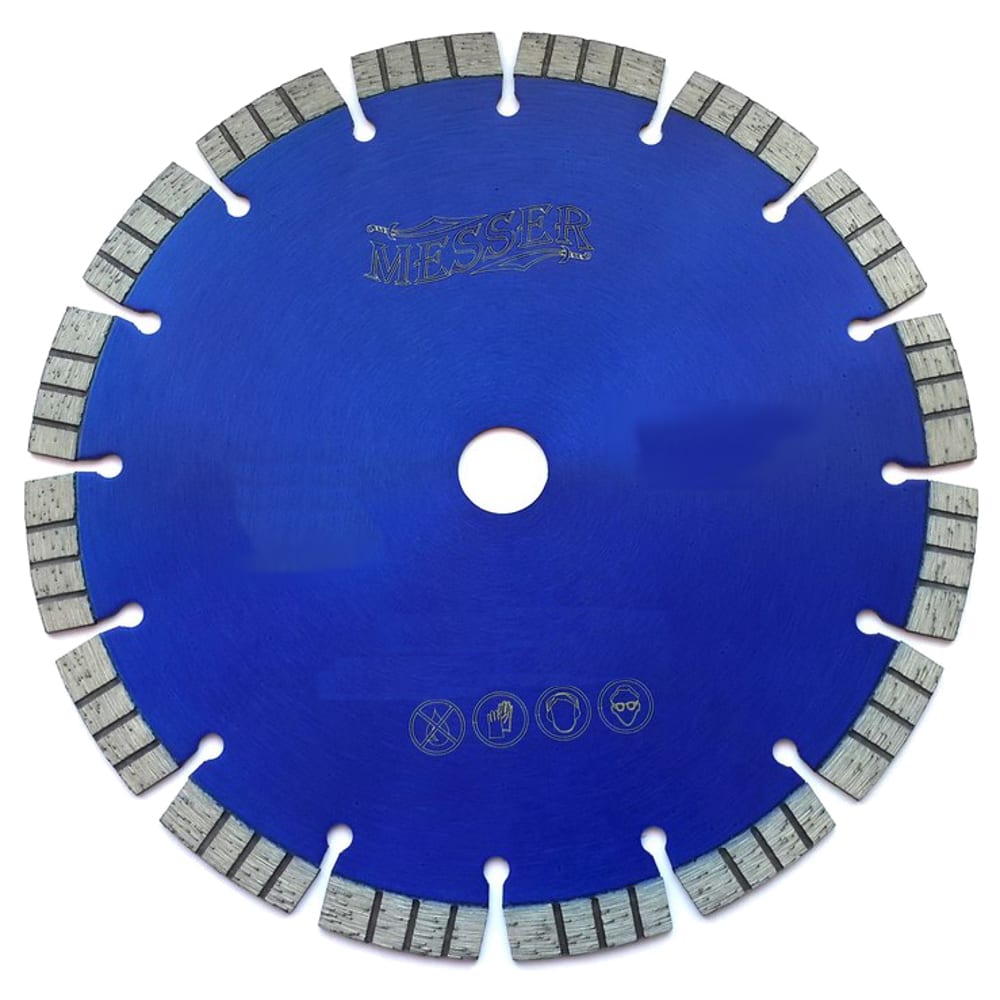 Турбосегментный алмазный диск по железобетону MESSER - 01-16-351
