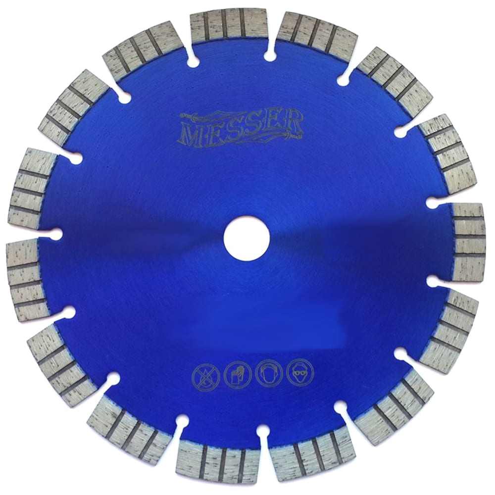 Турбосегментный алмазный диск по железобетону MESSER - 01-16-232