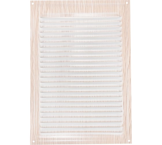 Изображение товара Решетка вентиляционная 160x230 мм, декор под дерево БЕЛЁНЫЙ ДУБ Трибатрон 88216