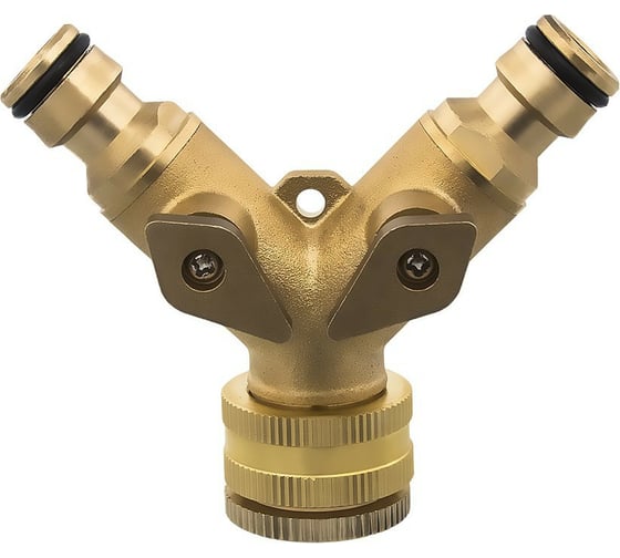 Изображение товара Разветвитель 2-х канальный (3/4") QUATTRO ELEMENTI 246-418