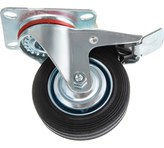 Изображение товара Колесо промышленное поворотное с тормозом Longway SCB42