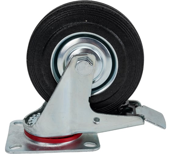 Изображение товара Колесо промышленное поворотное с тормозом Longway SCB55