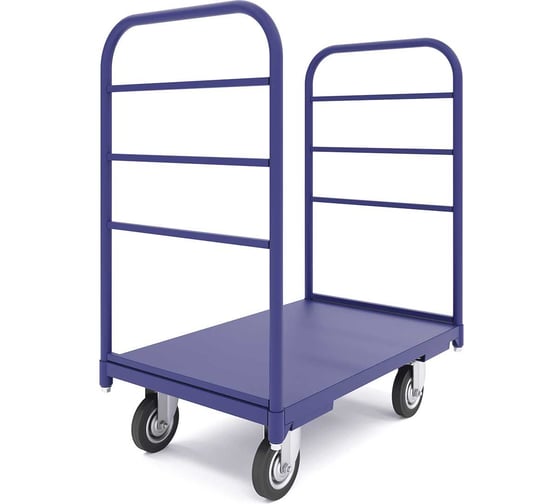 Изображение товара Платформенная тележка с двумя ручками RUSKLAD ТЯ 5, 700x1200 мм, d160 мм ТЯ 5 160