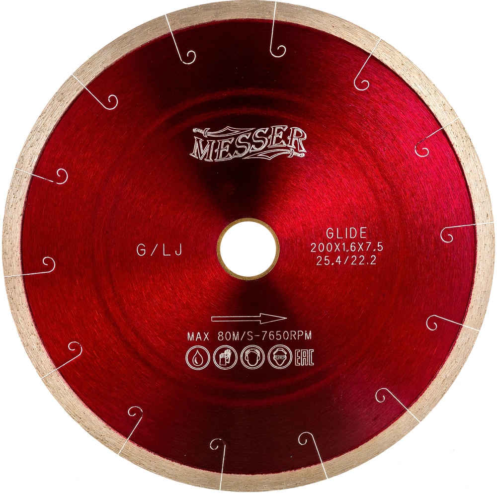 Алмазный диск по граниту MESSER - 01-24-200