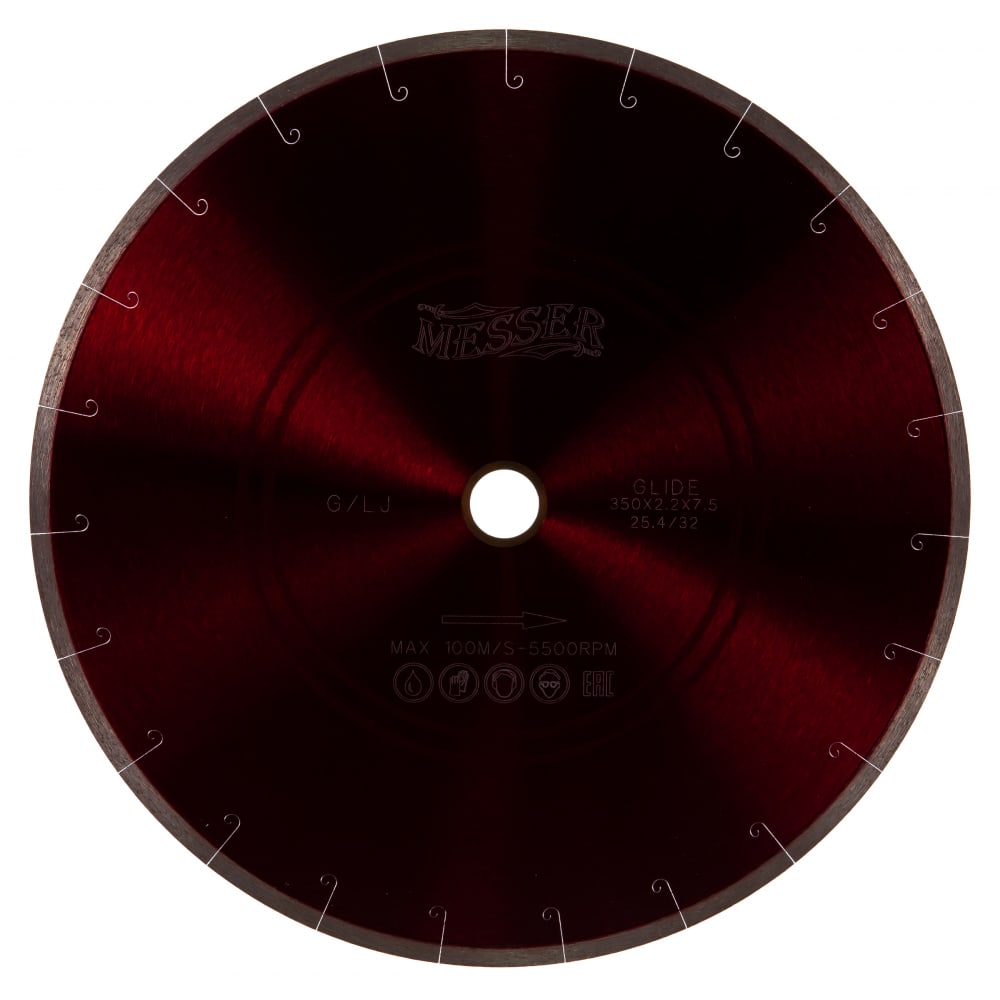 Алмазный диск по граниту MESSER - 01-24-350