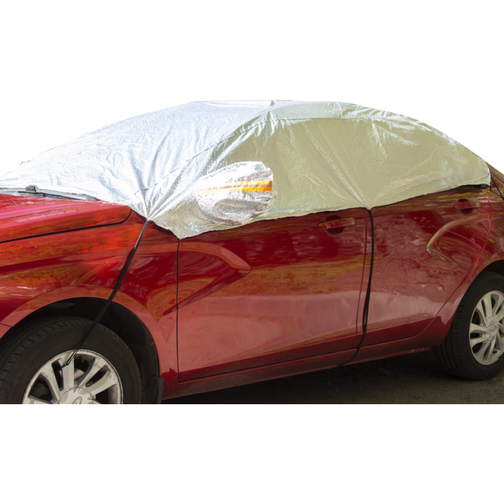 Всесезонный защитный чехол на лобовое, заднее и боковые стекла автомобиля AUTOPROFI губка для мытья автомобиля york