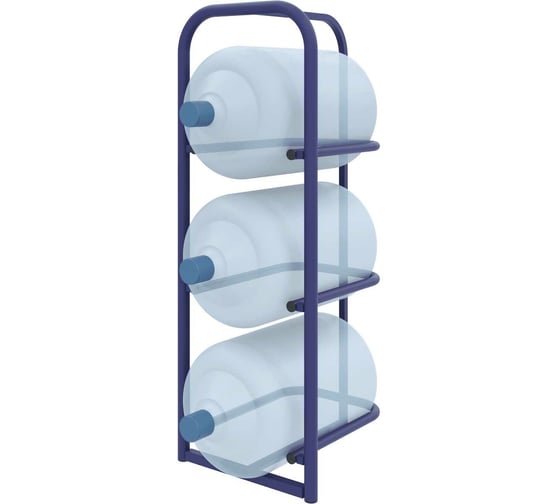 Изображение товара Стеллаж для бутылей с водой RUSKLAD 340х960х380 мм СВД 3