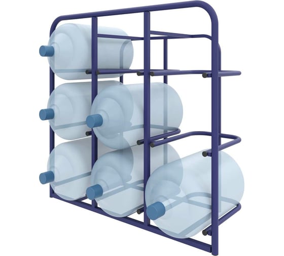 Изображение товара Стеллаж для бутылей с водой RUSKLAD 940х900х380 мм СВД 9