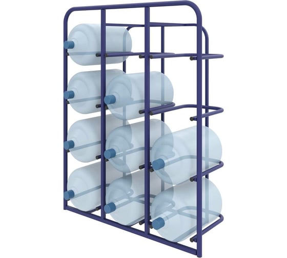 Изображение товара Стеллаж для бутылей с водой RUSKLAD 940х1200х380 ммСВД 12