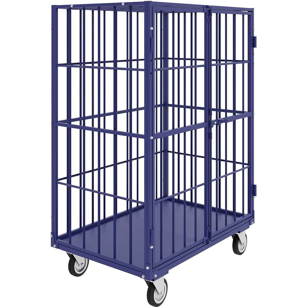 Изображение товара Трубчатый шкаф с двумя дверками RUSKLAD ШТМ 2 600x900x1200 мм, тележка на колесах