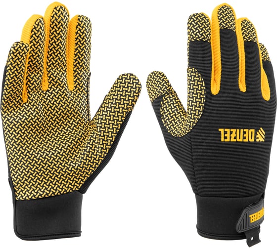 Изображение товара Универсальные перчатки Denzel силиконовое нанесение, р. 9 67999