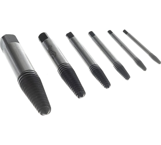 Изображение товара Набор экстракторов Hans 6 предметов, 1/8-3/4 BEX-S6