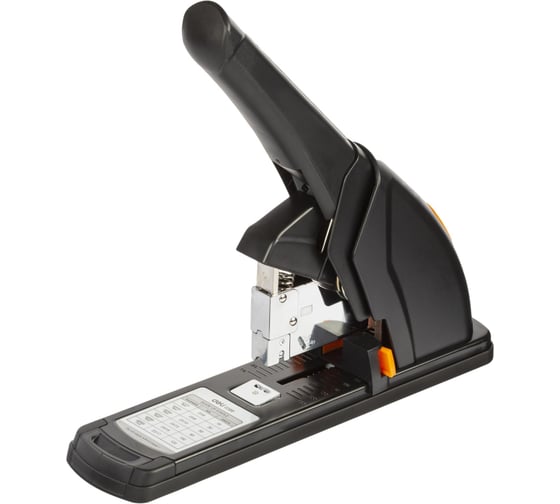 Изображение товара Мощный степлер DELI effortless n23/6-23/17 до 120 листов, картонная упаковка, ассорти 1407187