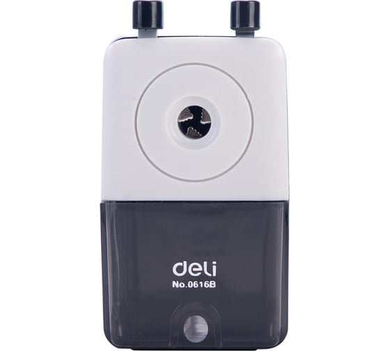 Изображение товара Механическая точилка DELI 1 отверстие, со струбциной, картонная коробка, ассорти 1407192