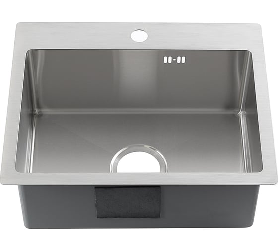 Изображение товара Мойка MELANA ProfLine 3,0/200 сатин врезная квадратная R5040H сатин