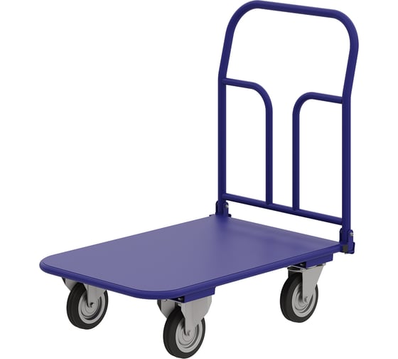 Изображение товара Платформенная тележка со складной ручкой RUSKLAD ТПСР 5 М П, 700x1200 мм, ТПСР 5 М П 160