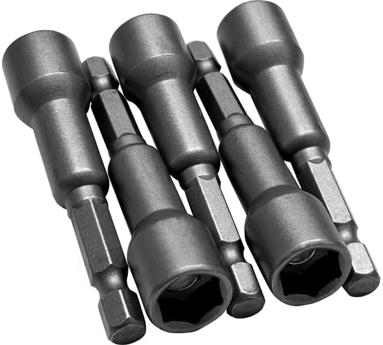 Изображение товара Набор бит с торцевыми головками 10x65 мм, 5 шт vertextools БТ-10-65