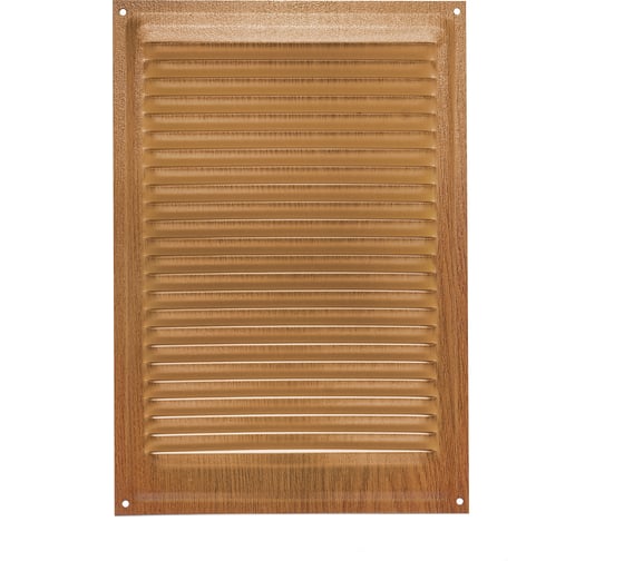 Изображение товара Решетка вентиляционная 160x230 мм, декор под дерево ЧЕРЕШНЯ Трибатрон 88221