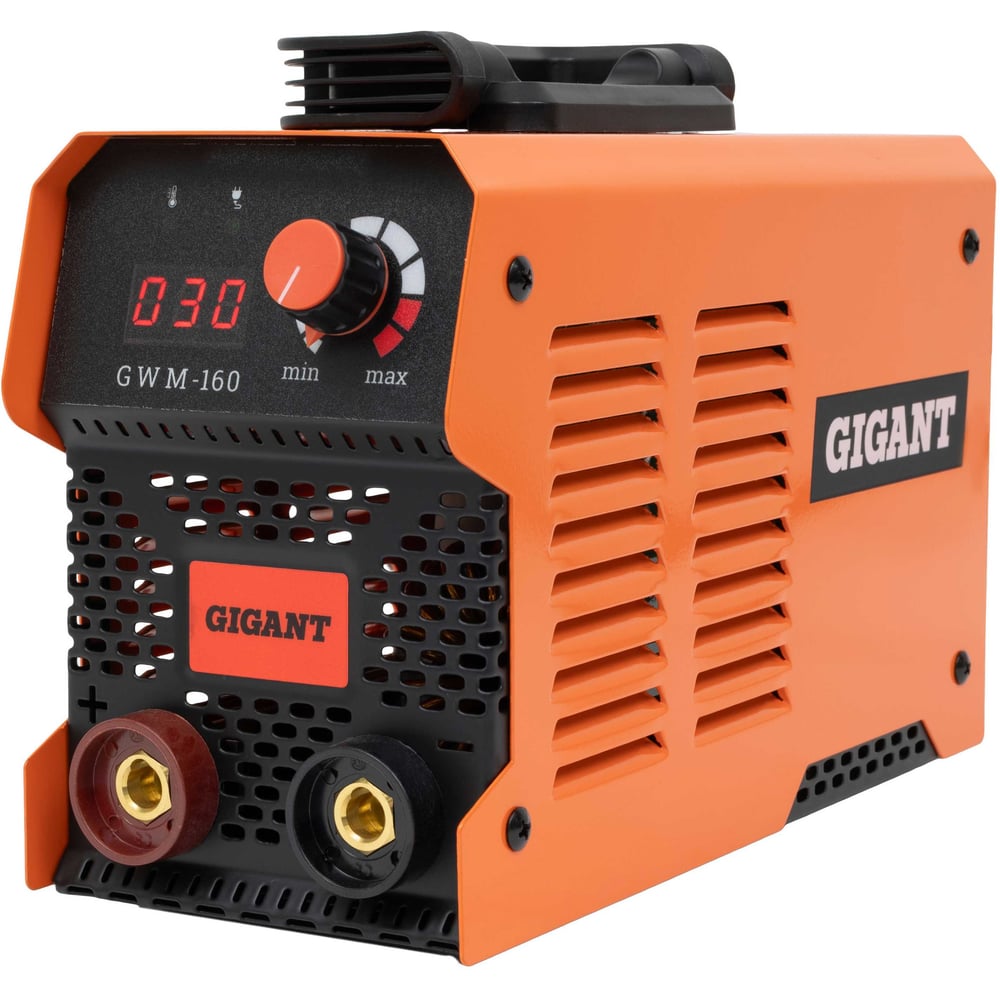 Изображение товара Инверторный сварочный аппарат Gigant GWM-160 160А, дисплей, IP21S