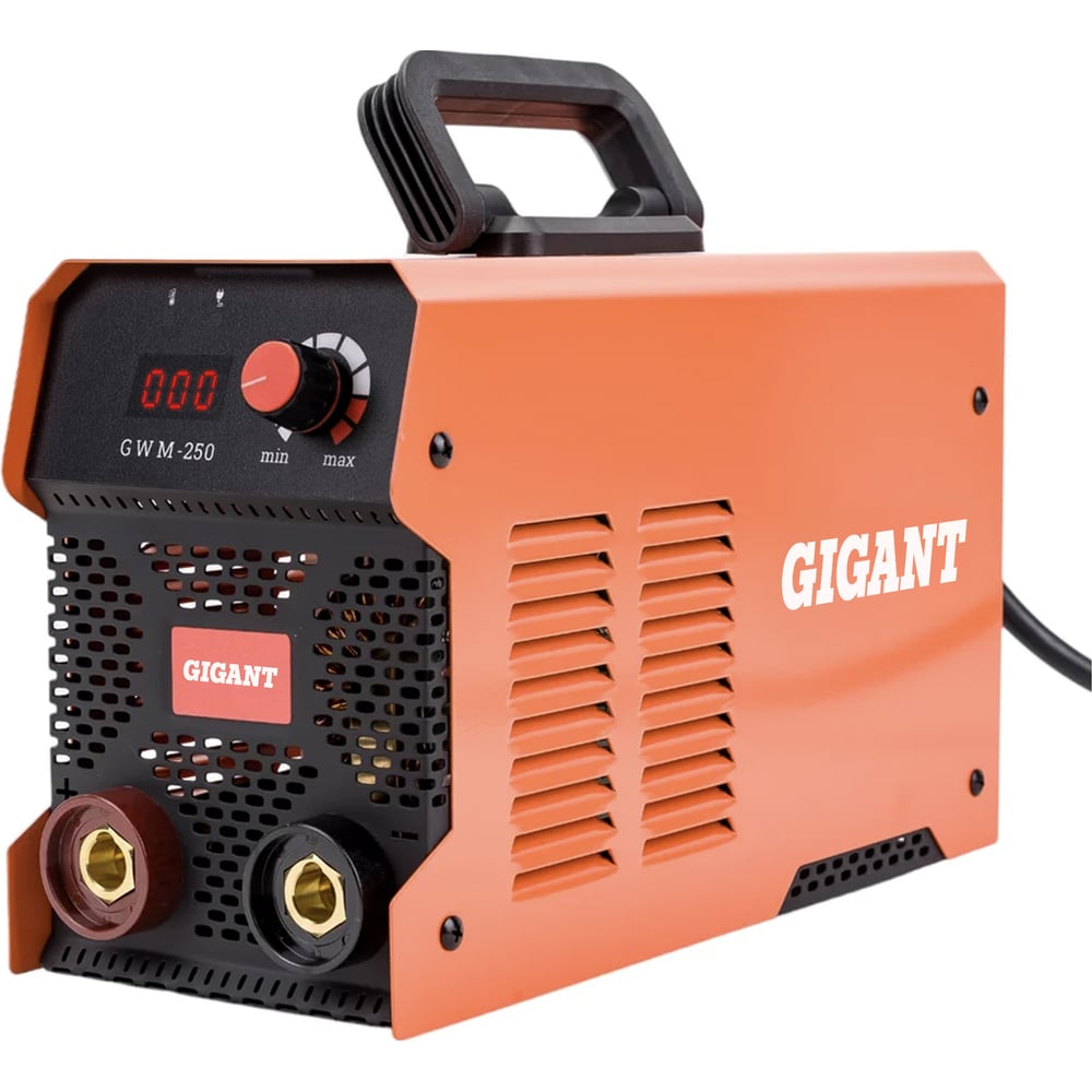 Изображение товара Инверторный сварочный аппарат Gigant GWM-250 с дисплеем и кабелем 2.5+1.5 м
