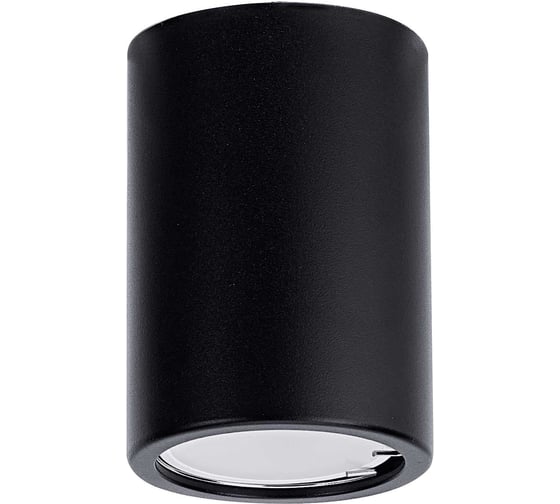 Изображение товара Накладной светильник truEnergy под лампу GU10 D65xH90 IP20 черный/металл 21348